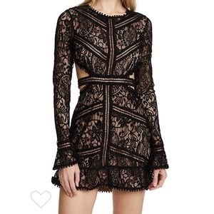 For Love and Lemons Emerie Cutout Dress